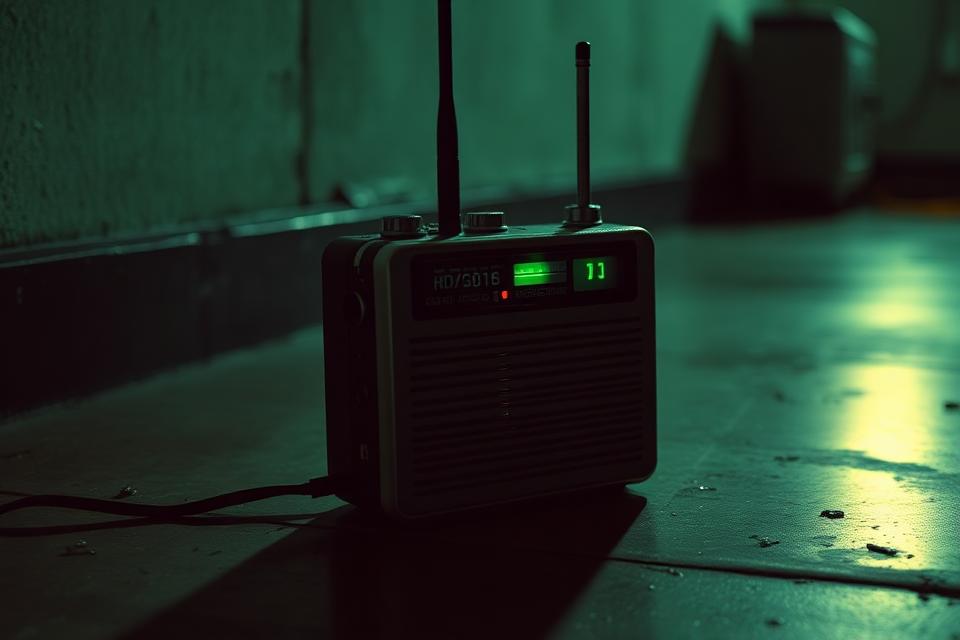 Field issued walkie talkie